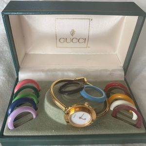 Vintage Gucci Bangle Watch 